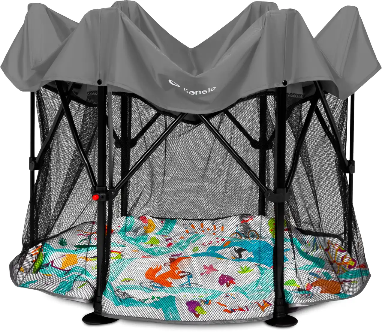 Дитячий манеж Lionelo Roel Multicolor